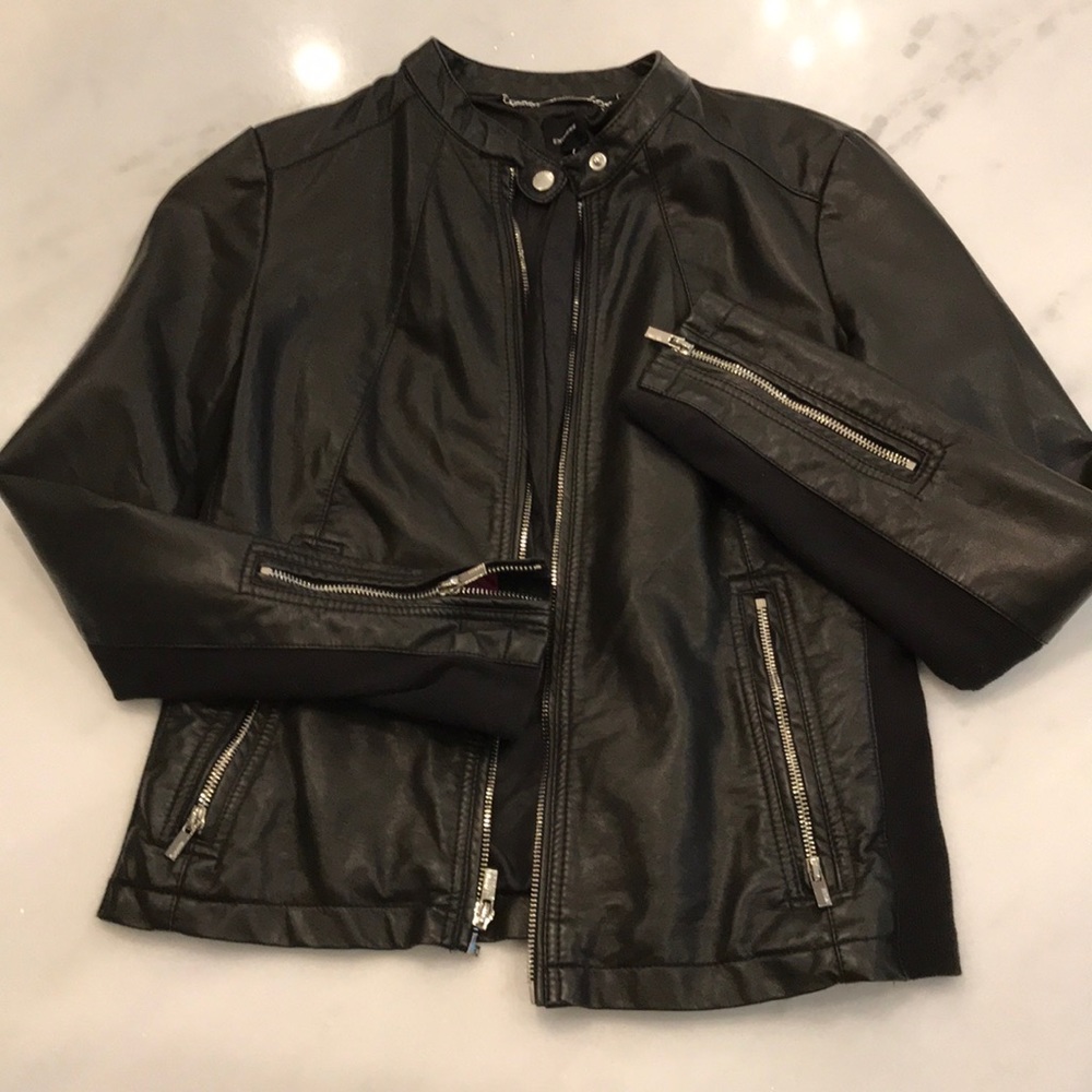 Express never worn leather jacket